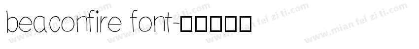 beaconfire font字体转换